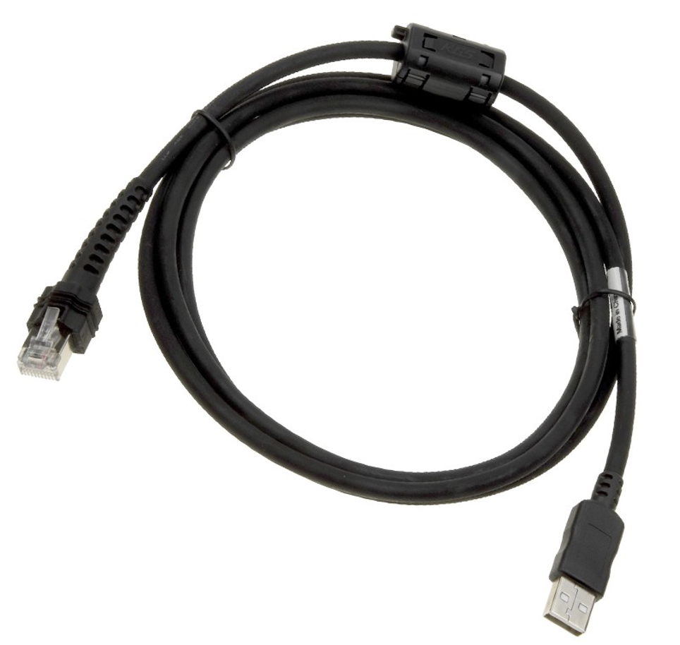 8-0754-12 - Datalogic Cavo USB, tipo A, terminale di spegnimento, 2 m
